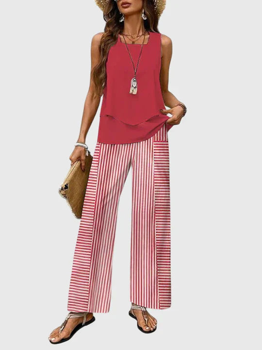 Brenda™ | Elegant 2-Piece Summer Set