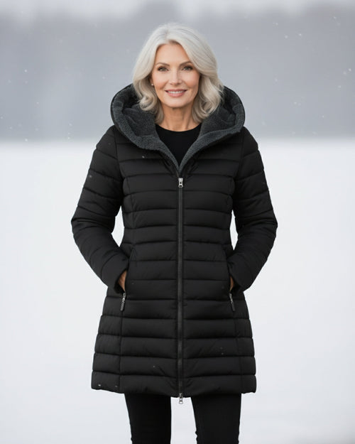 Camellia | Fleece Lined Puffer Coat