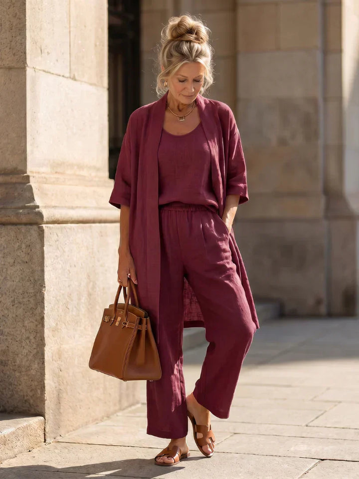 Hazel | Lightweight Linen Set