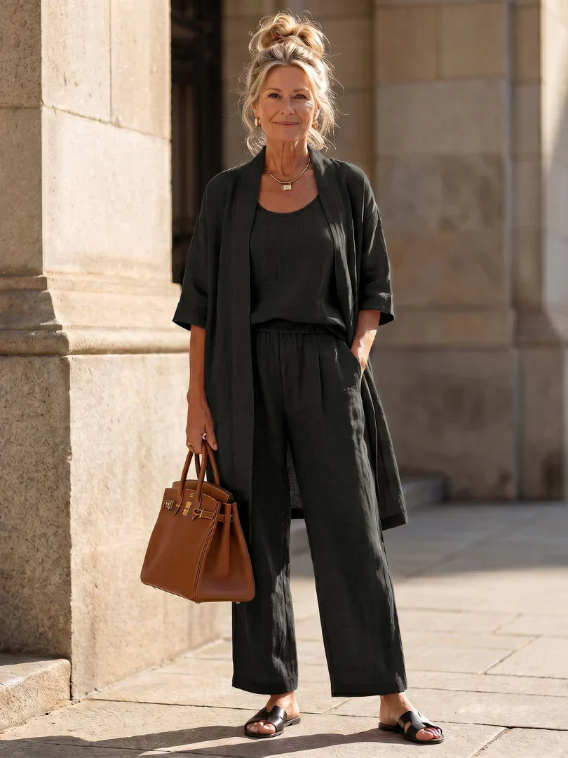 Hazel | Lightweight Linen Set