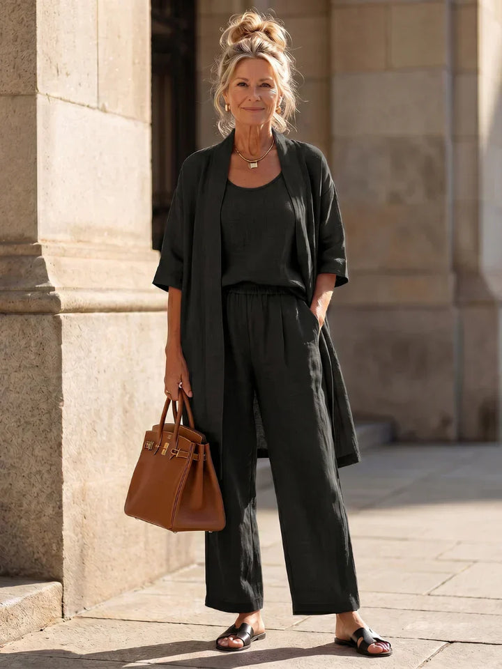 Hazel | Lightweight Linen Set