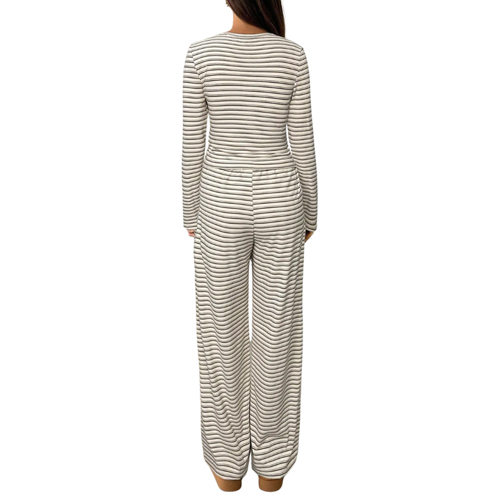 Raine - Striped Relaxed Loungewear Set