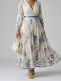 Rielle | Pleated Wrap Midi Dress