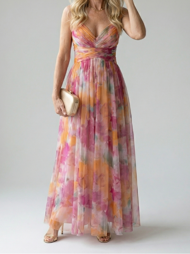 Isel | Soft Wrap Maxi Dress