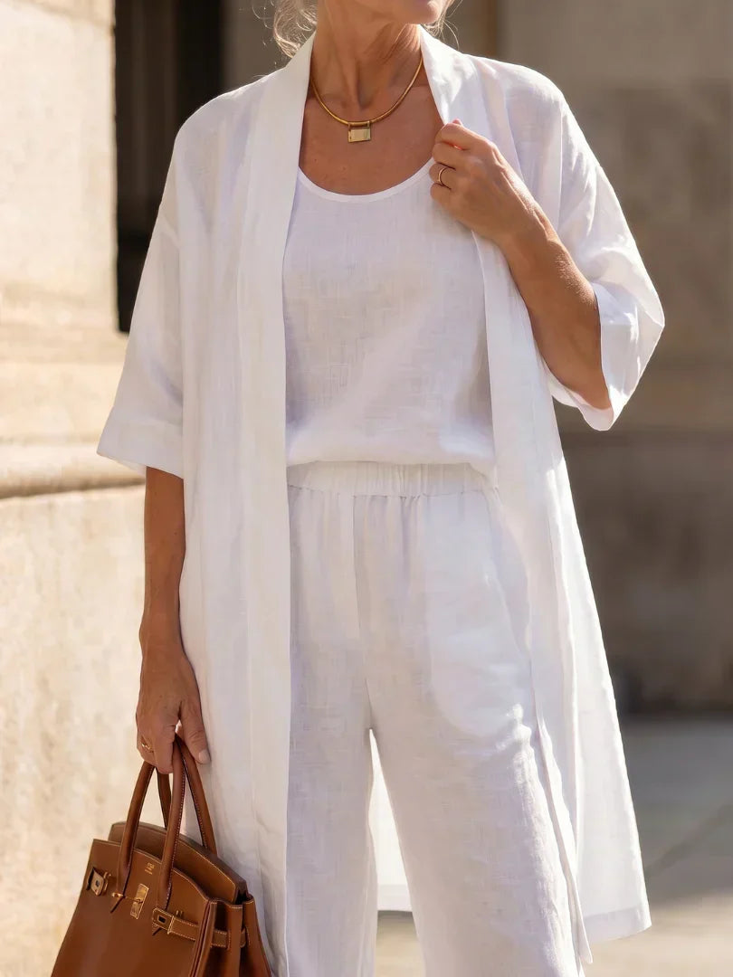 Hazel | Lightweight Linen Set