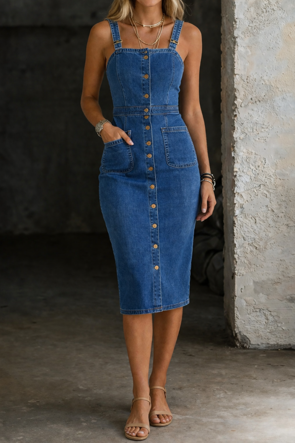 Indira | Button-Up Dress