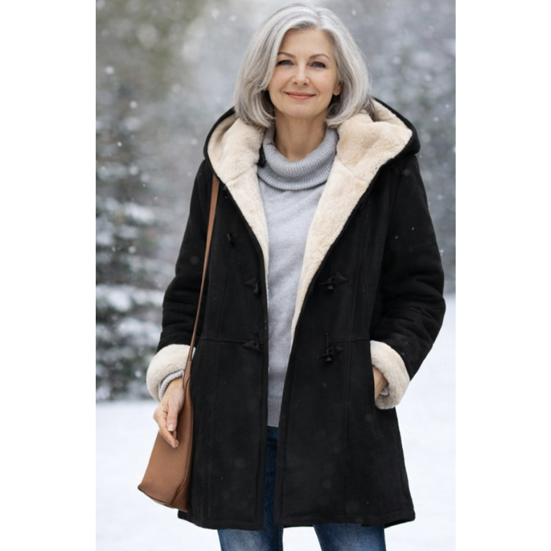 Luna | Cozy Sherpa Winter Coat