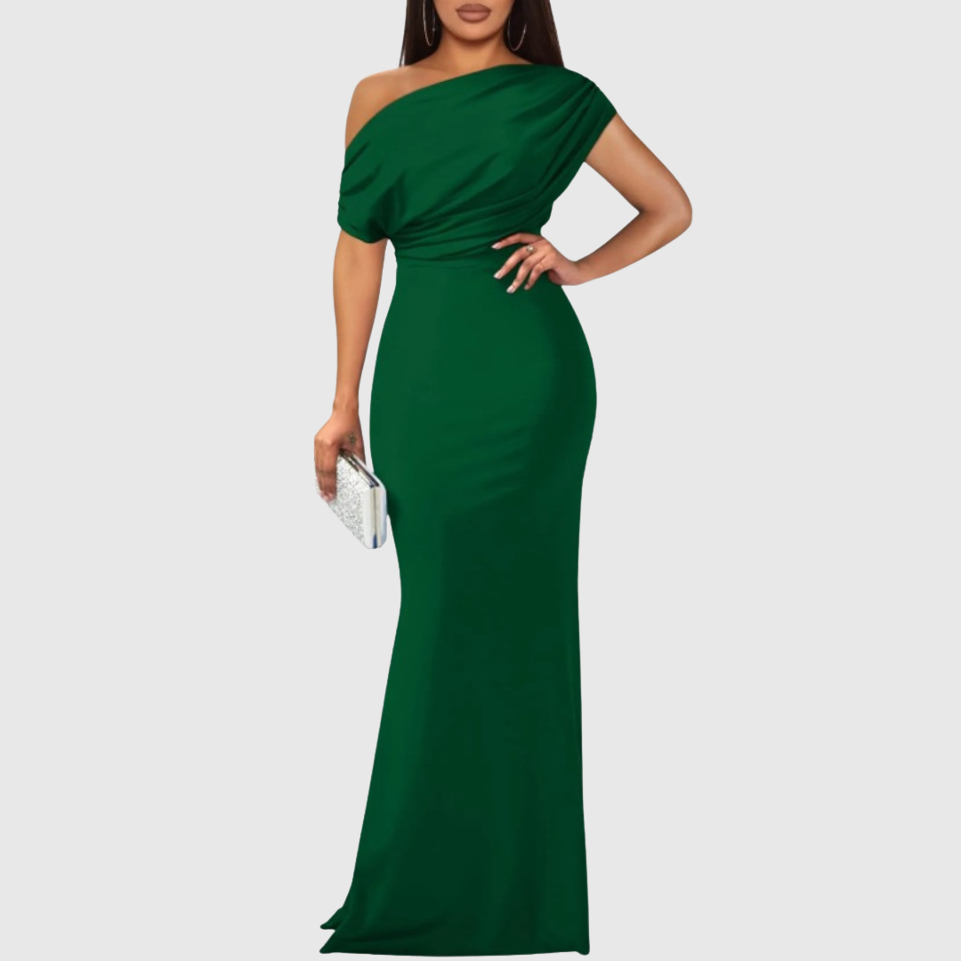 DELAROSE | GRACEFUL FORMAL GOWN