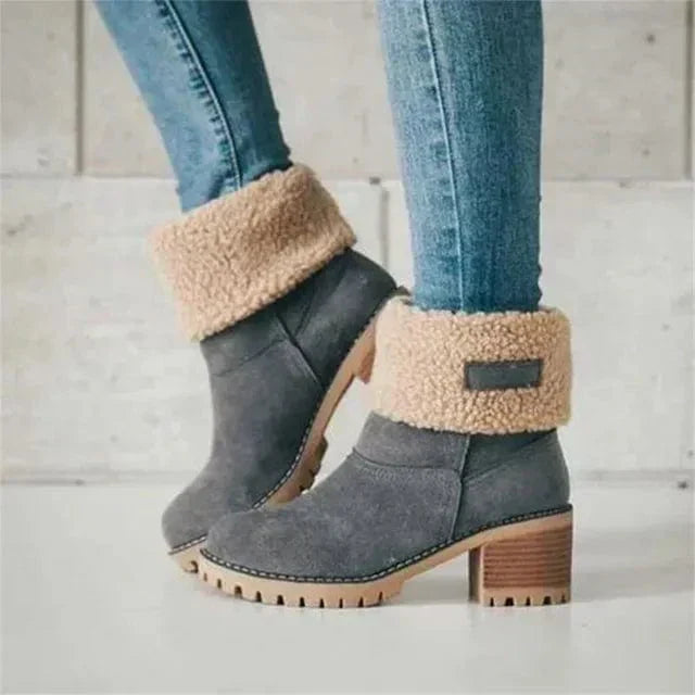 Ella | Mid-Calf Wool Boots