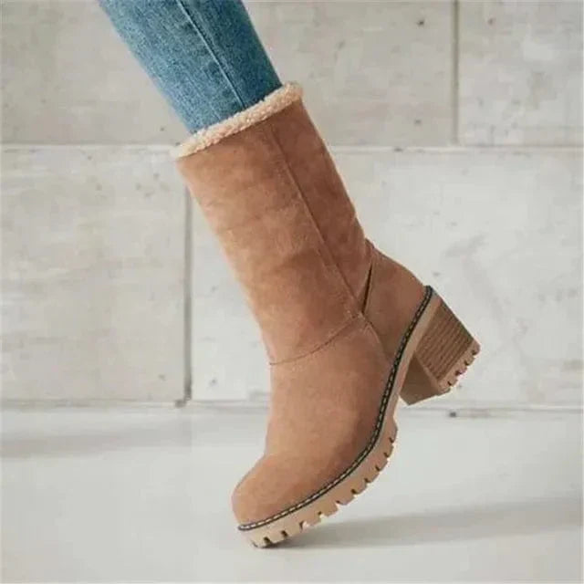 Ella | Mid-Calf Wool Boots