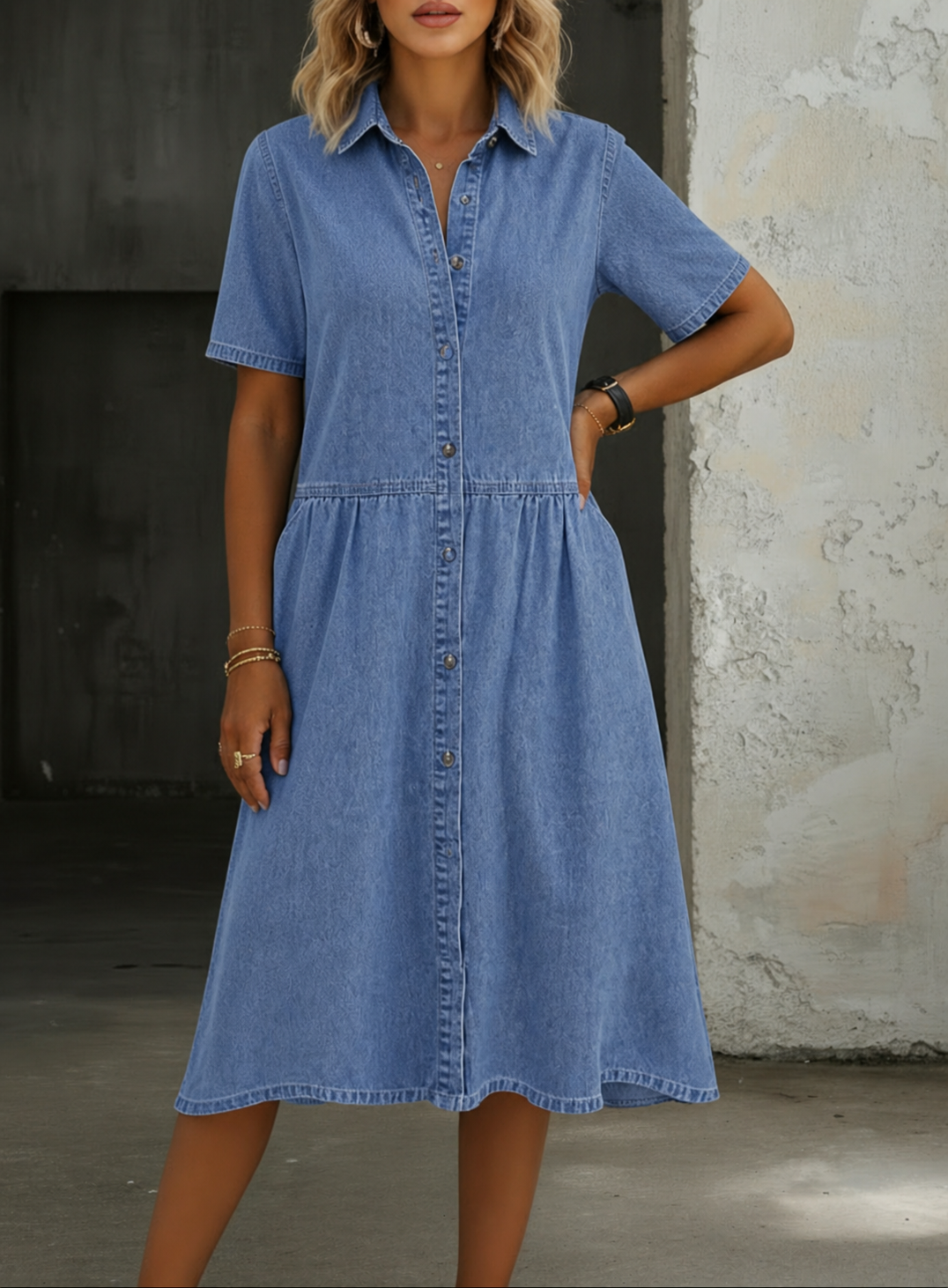 Carol | Short Sleeve Dress