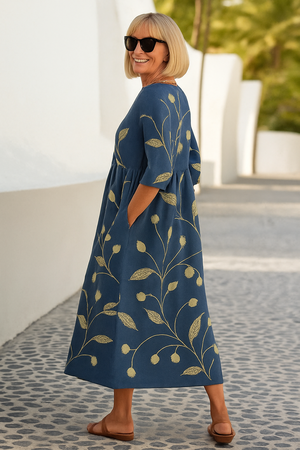 Lily | Midi Dress - Effortless Comfort