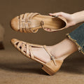 Solene Dalia Genuine Leather Flats