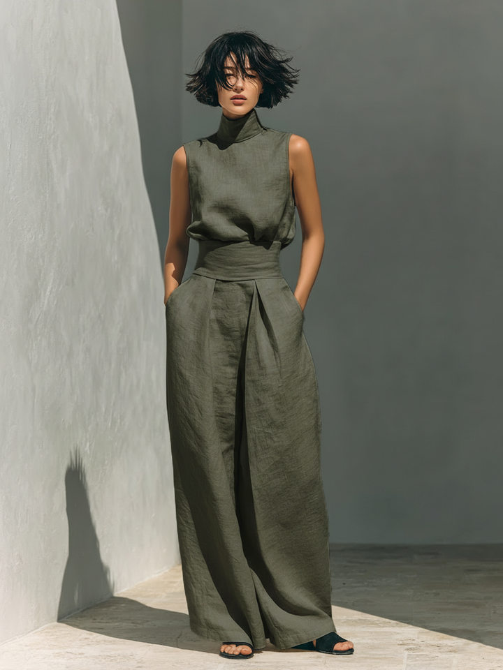 Livia – Cotton & Linen Minimalist Set