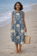 Bella | Boho Midi Dress
