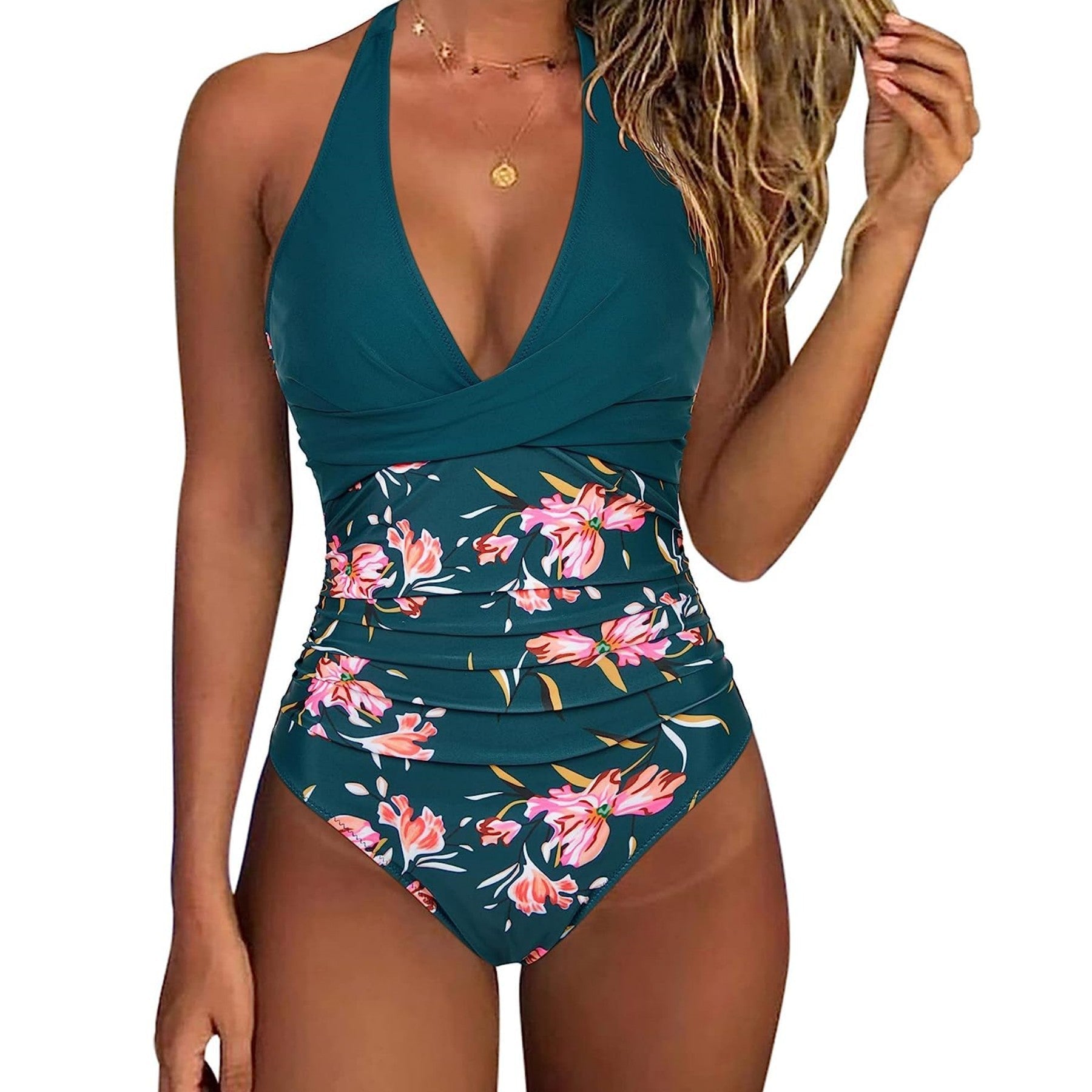 Lorelei | V-Neck Sculpting One-Piece Swimsuit