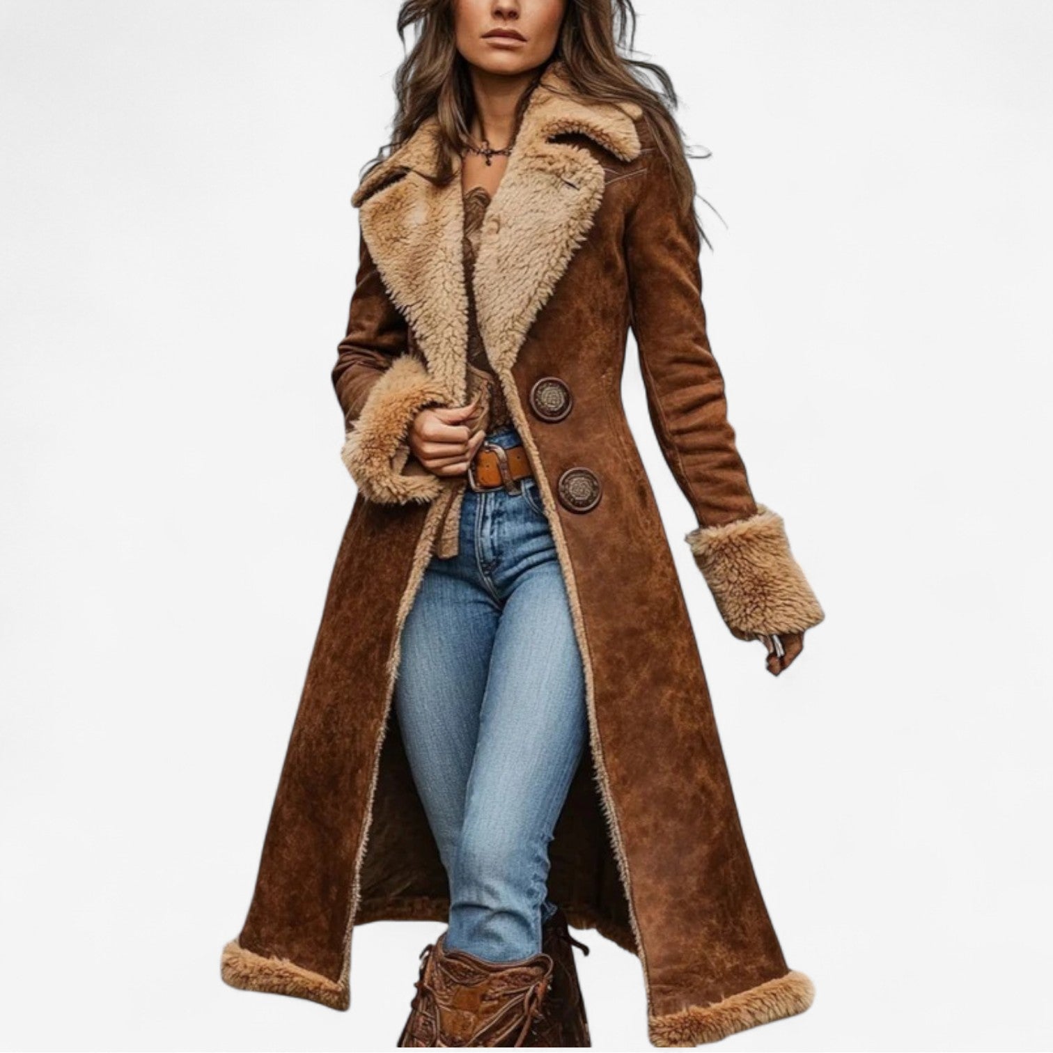 Janessa | Long Elegant Winter Coat