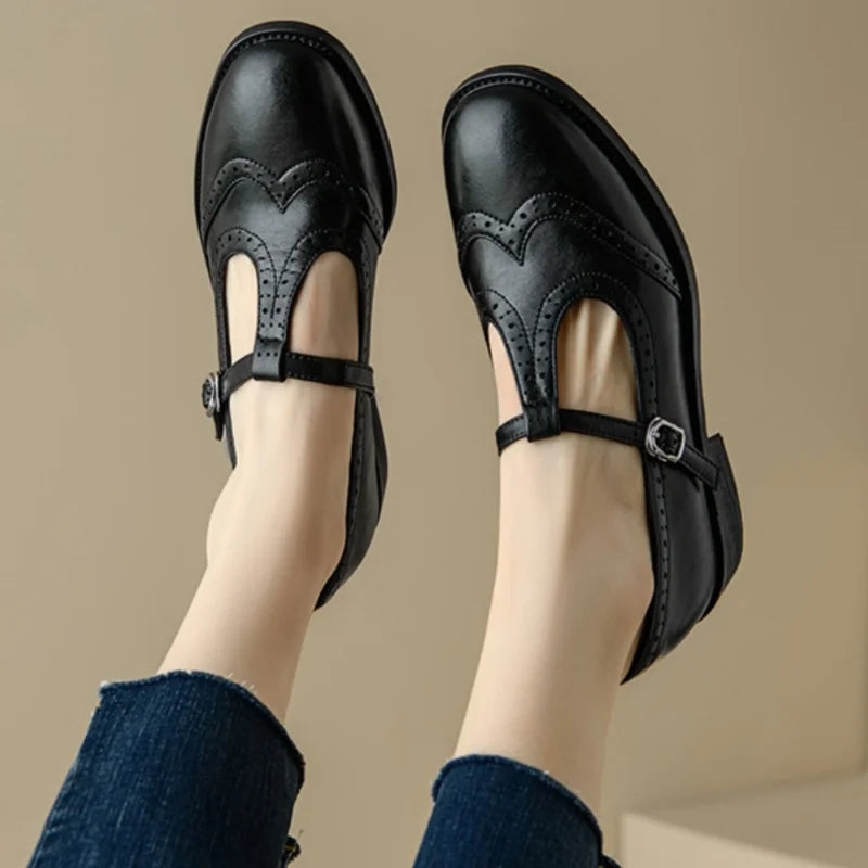 Jamie | Elegant T-Strap Mary Janes