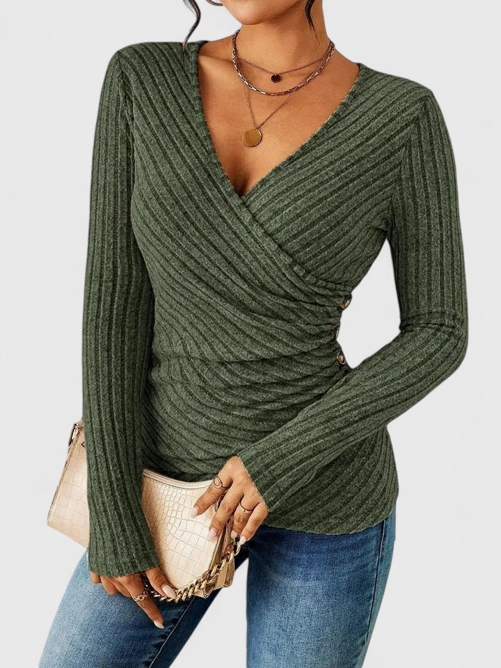 Jamie | Elegant Tucking Top