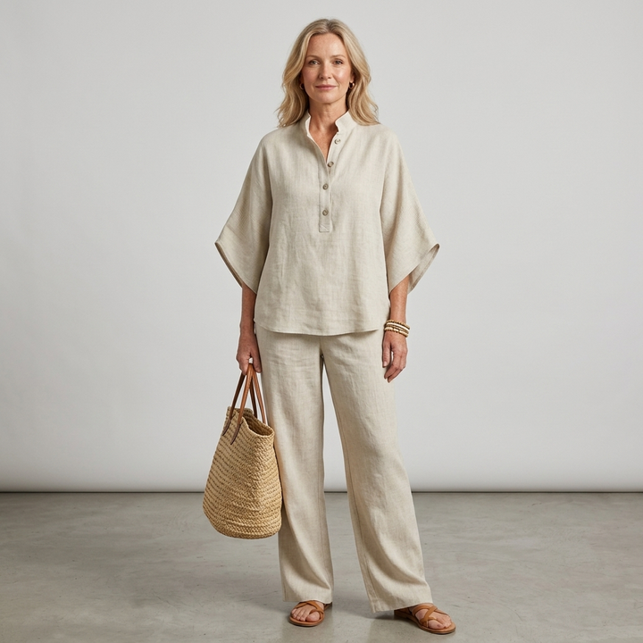 Remi - Cotton Linen Casual Set