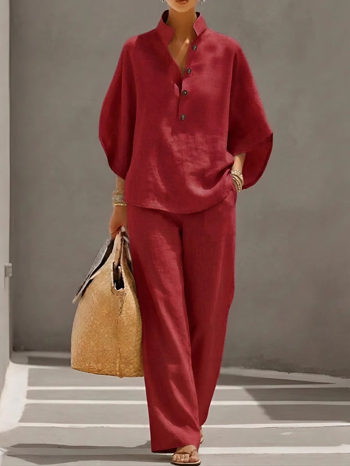 Remi - Cotton Linen Casual Set