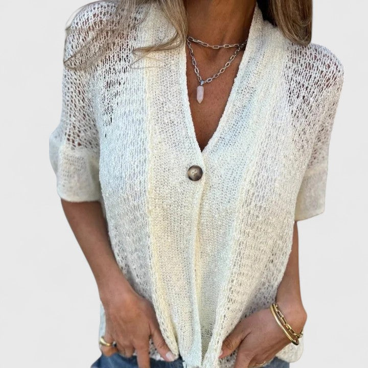 Jamie | Elegant Knitted Shirt.
